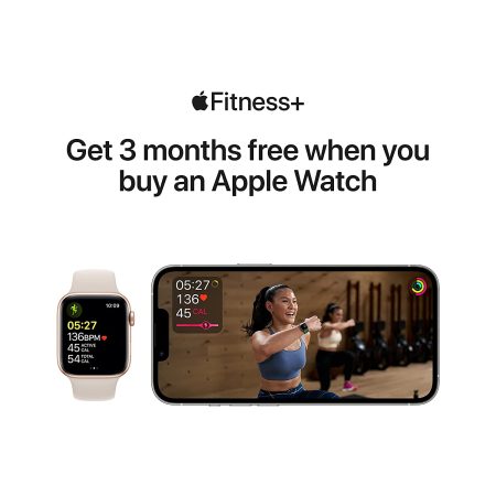 Apple Watch SE (GPS, 40mm) - Silver Aluminium Case with Abyss Blue Sport Band - Regular - Image 6