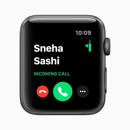 APPLE Watch Series 3 (GPS, 42mm) - Space Grey Aluminium Case with Black Sport Band  ( Regular) - Image 3